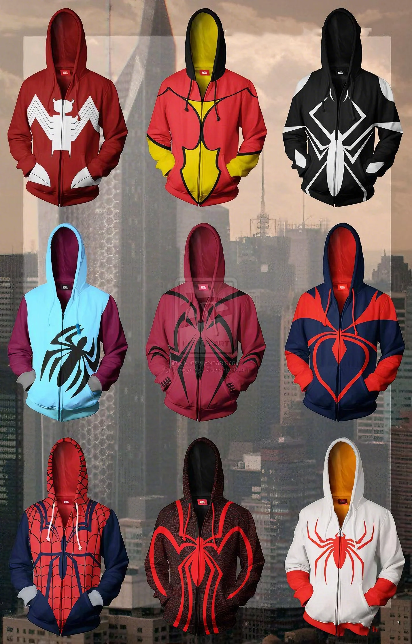 

Spiderman Marvel Hero Hoodie Cosplay Fan Support Sweatshirt Movie Lover Streetwear Unisex Trendy Outfit