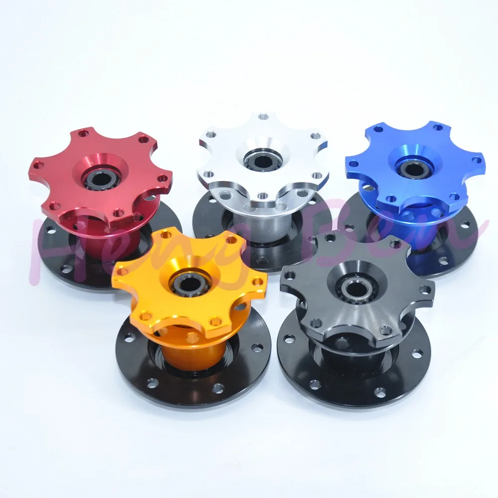 Universal Car Racing Steering Wheel Snap Off Quick Release Hub Adapter Boss kit