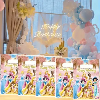 公主主題生日派對禮物袋,禮物包裝袋,白雪公主主題派對塑膠禮品袋,糖果禮品袋 10 最佳銷售 公主生日 - №2