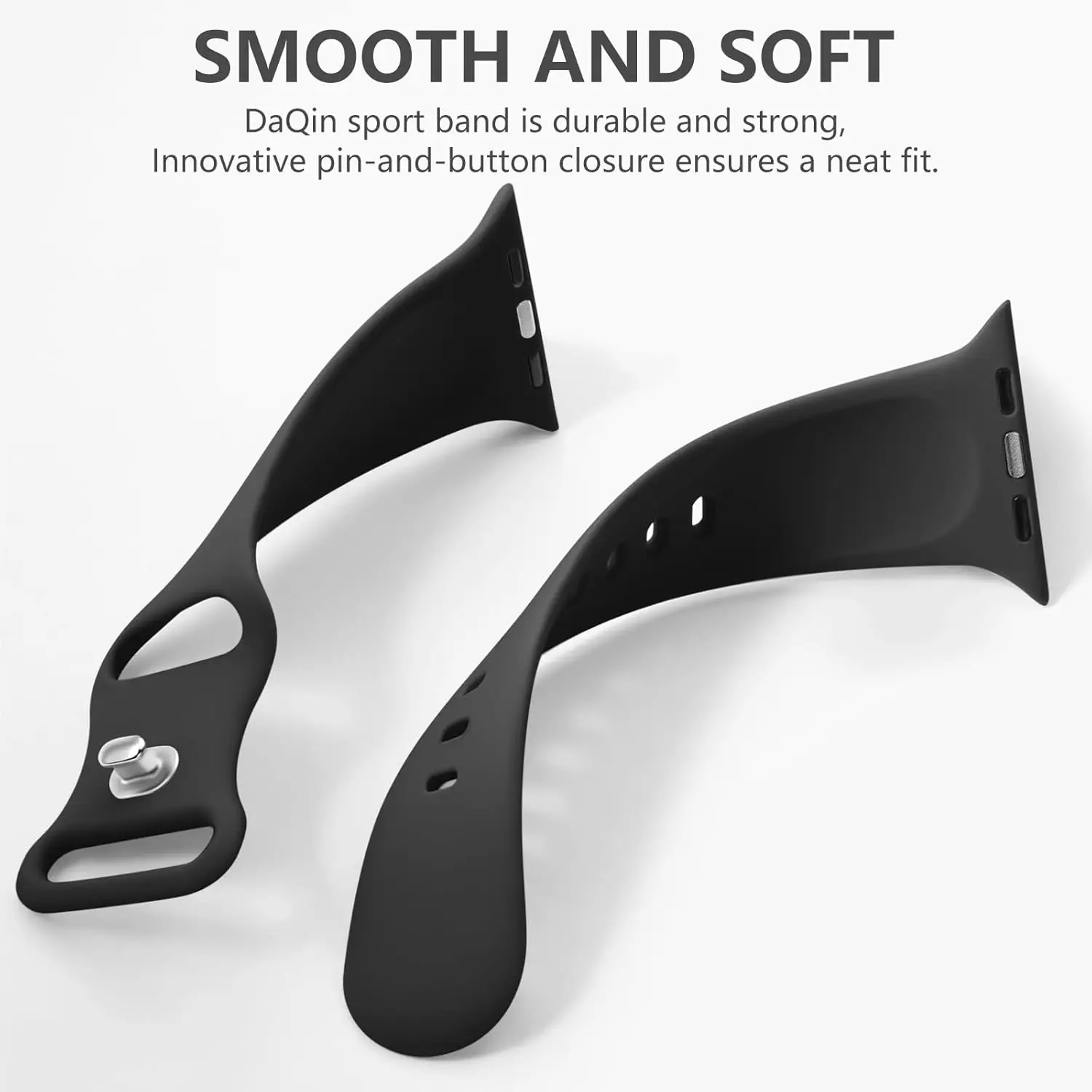 Soft Silicone Band for Apple Watch 8 7 6 5 4 3 SE Strap Bracelet for IWatch Ultra 49mm 45mm 41mm 40mm 44mm 38mm 42mm Watch Band