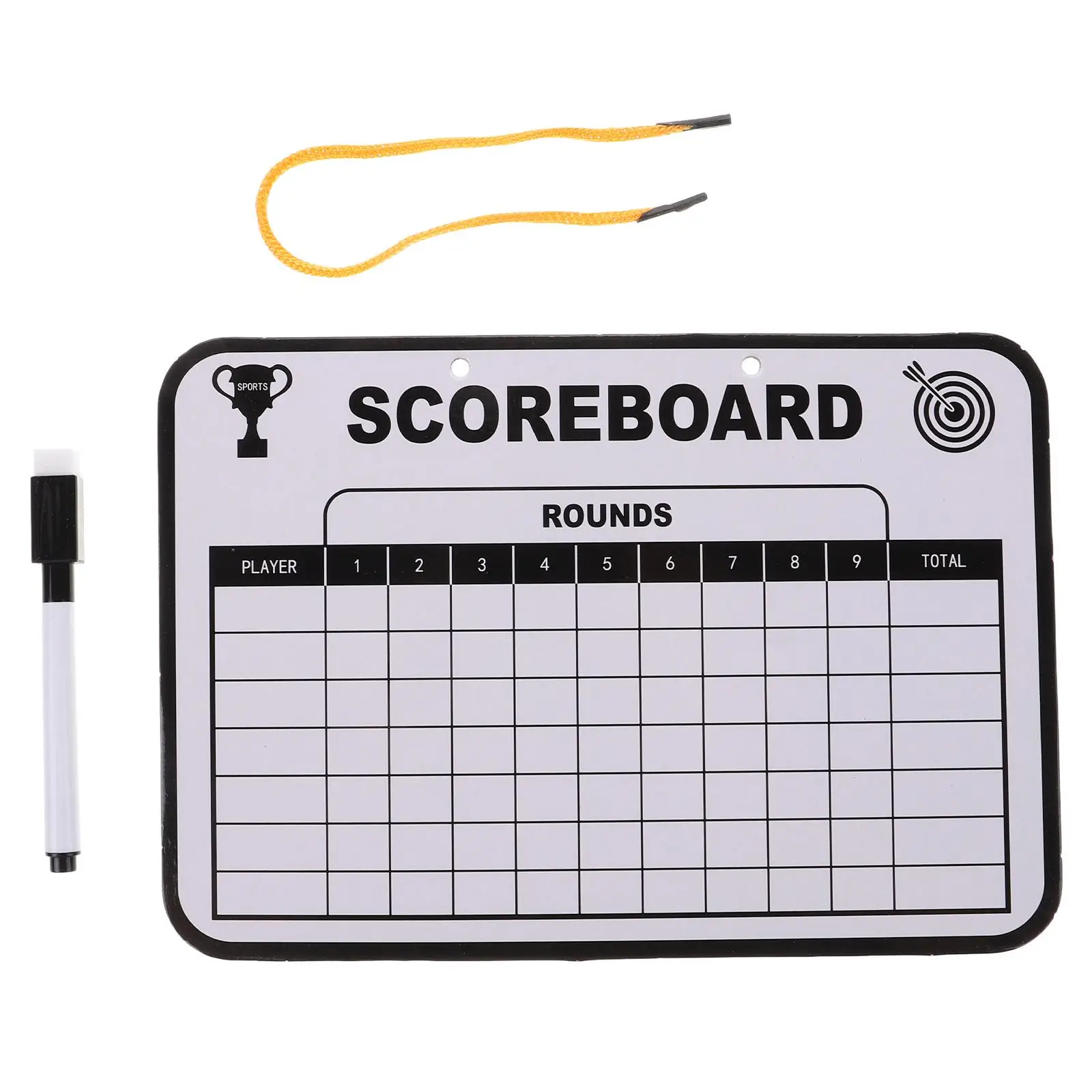 กระดานบอกคะแนน Keeper Golf Hand-held Dry Erase Boards การ์ดกระดาษแข็งสําหรับเด็ก