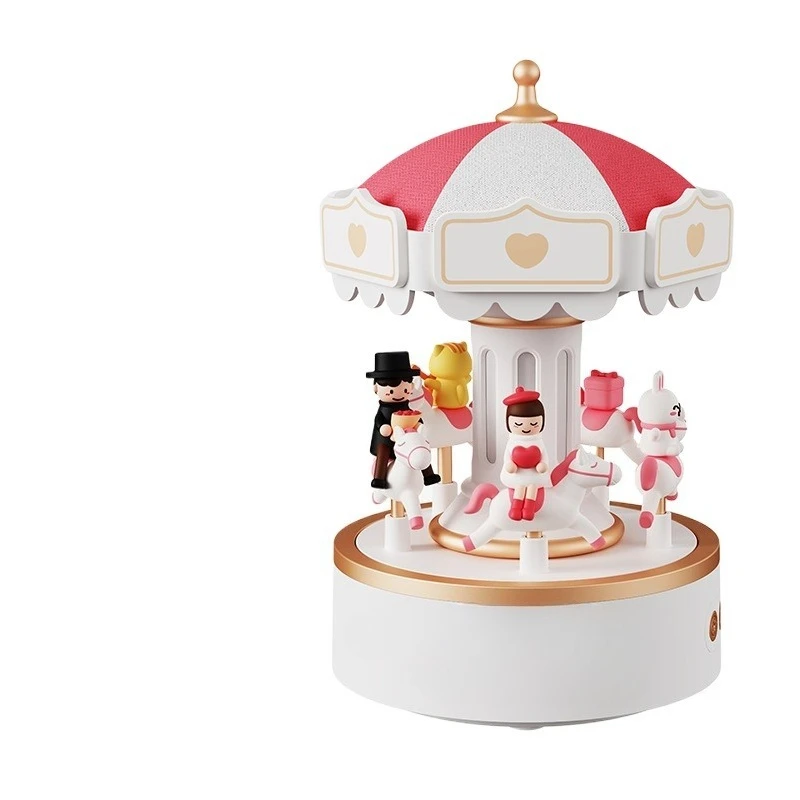 Carousel night light, bedroom bedside light carousel