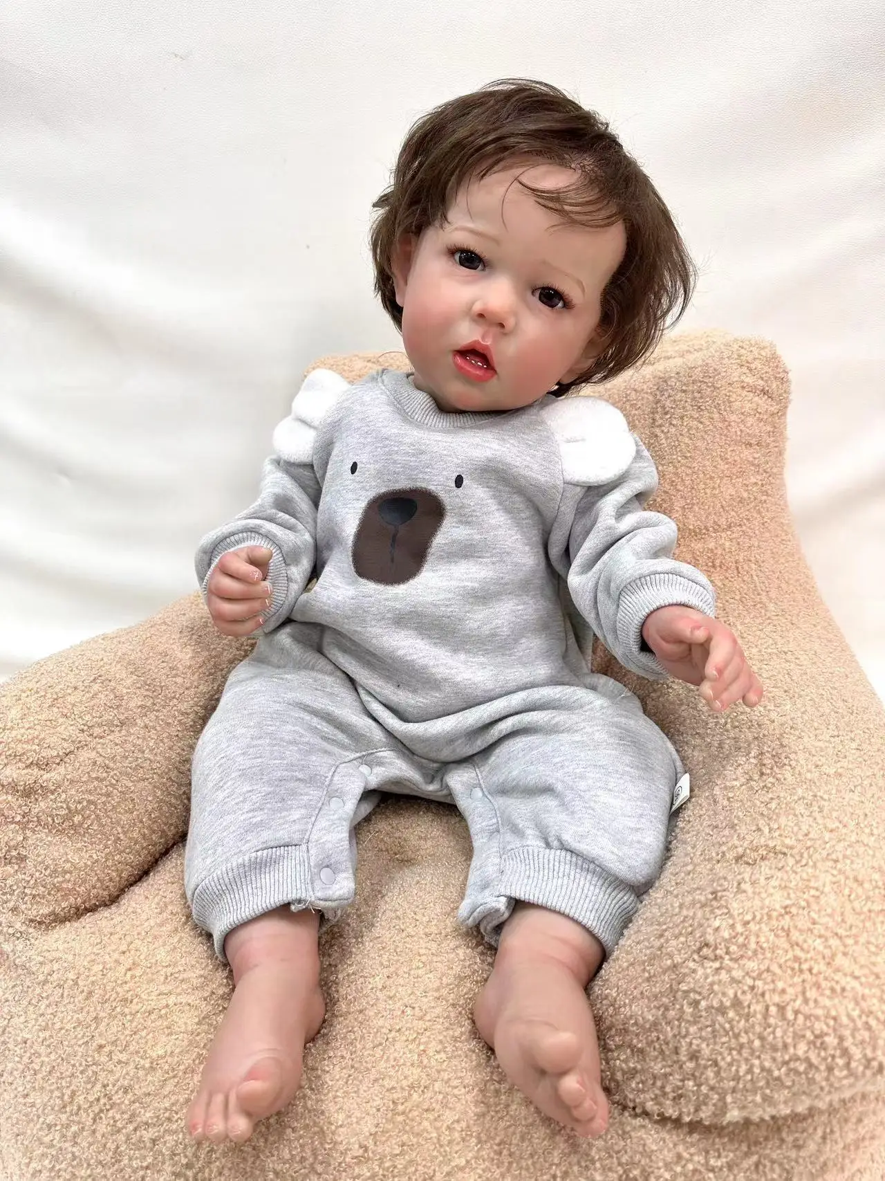 

Cokela Reborn Baby Dolls 70cm/28inch Full Body Silicone Premie Toy Realistic Newborn Baby Soft Boneca Reborn Doll