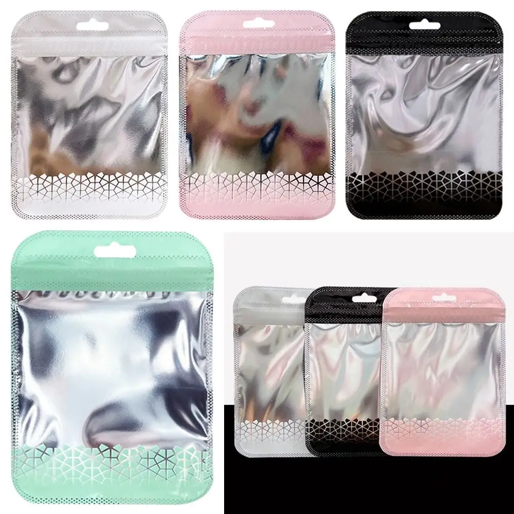 عرض المجوهرات الملونة الحقائب الختم الذاتي مع ثقب شنق ، أكياس OPP ، كيس التعبئة والتغليف ، الحقائب البريدي