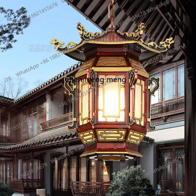 

Вилла двор открытый водонепроницаемый светильник новая китайская беседка балкон коридор проход карниз свет