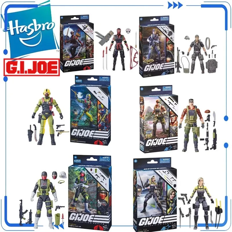 

Genuine Hasbro G.I. Joe Classified Series Ralph Nunchuk Badducci B.A.T. Cobra Copperhead Cobra Mole Rat 6 Inch Action Figure Toy
