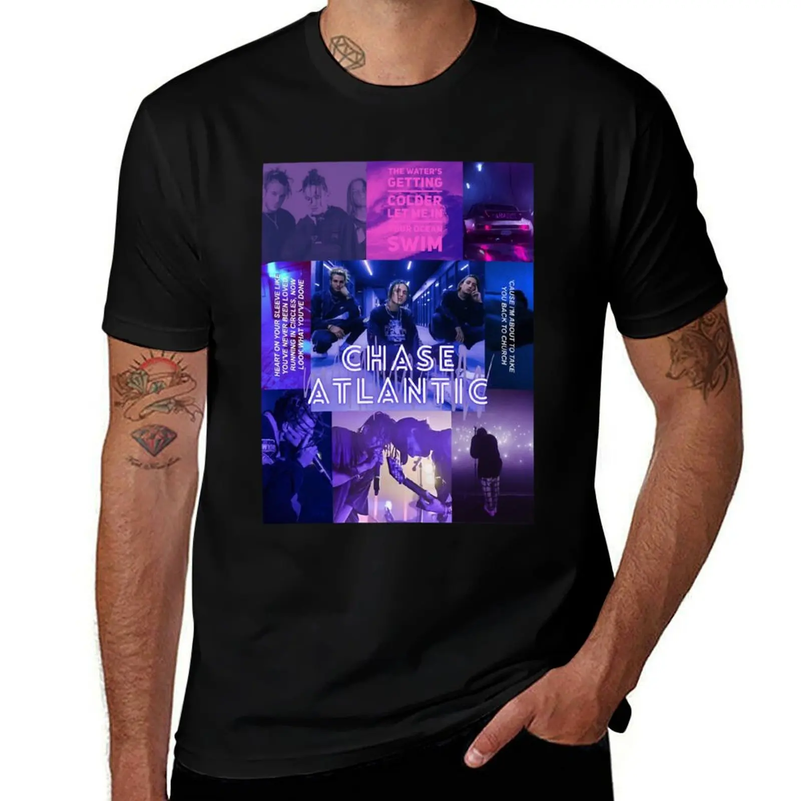 

Funny Gifts For Chase Atlantic Gift For Fans T-Shirt men t shirt cotton 100% t shirts for man cotton