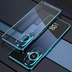 Luxury Case For Huawei Nova 12S 11 Pro 10 SE 10 Soft Silicone Transparent Phone Cover For Nova10 Funda Stylish Shockproof Bumper