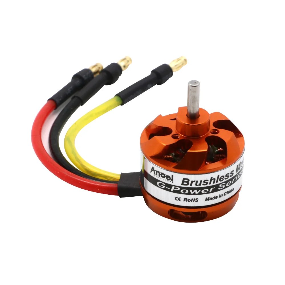 Anoel D2822 1100KV/1450KV/2600KV 2-3S Outrunner Brushless Motor For RC Aircraft Multi-copter Multirotor FPV Drone Model VS DYS