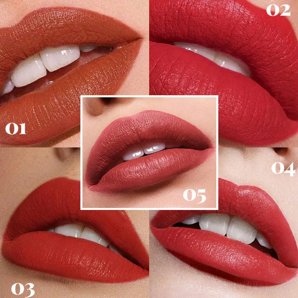 Lip Powder Cream Air Lip Cream Matte Lip Glaze Mouth Red Lip Mud Non-fading Non-stick Cup