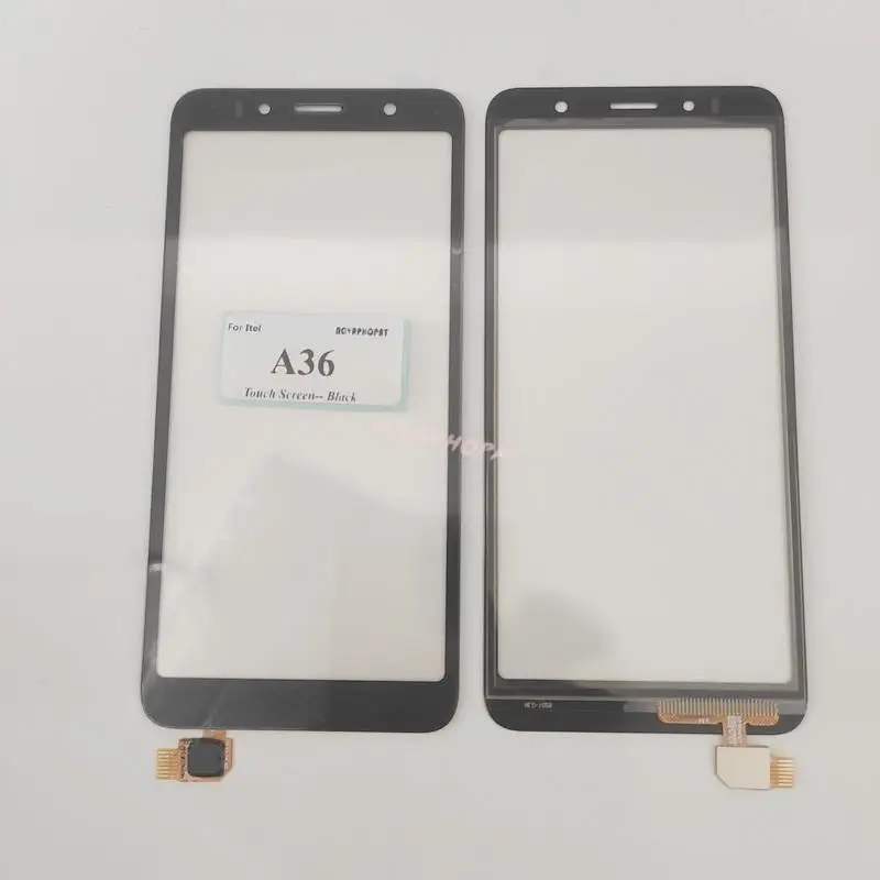 

Tested Black Sensor For Itel A36 Touch Screen Digitizer Front Glass Lens Panel Screen Replacement