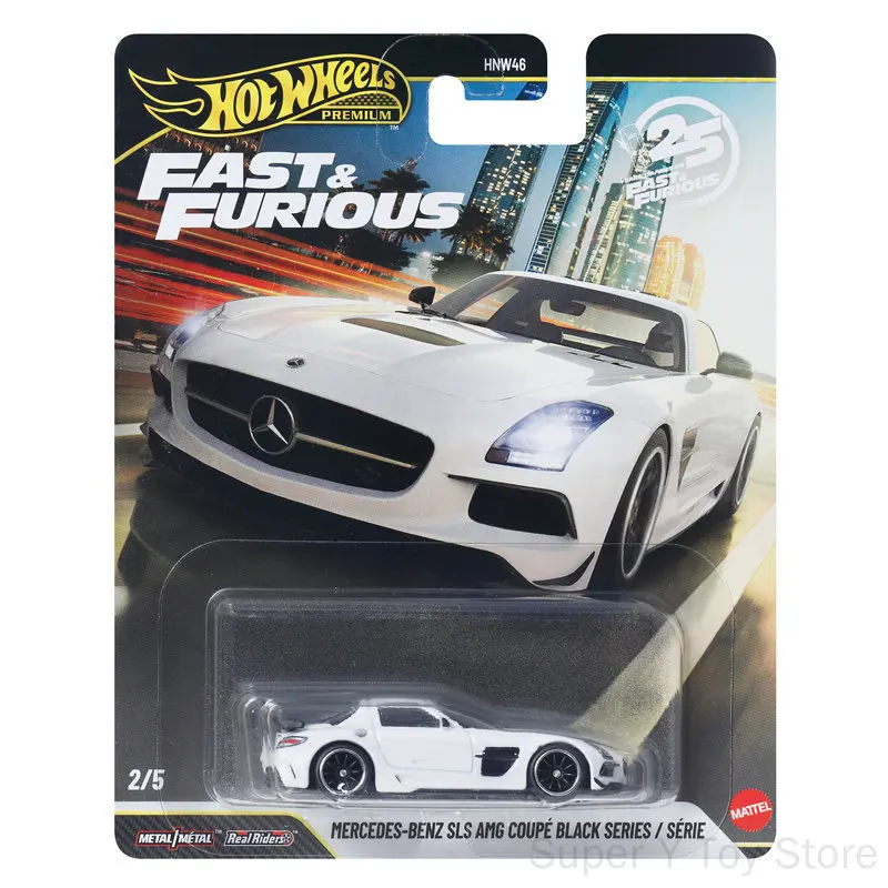 New Hot Wheels Premium Hnw46 Toyota Supra Chase Car Fast And Furious Batch R Series 1 64 Scale Real Riders Collectible Vehicle - view 6