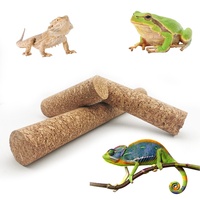 Cork Twig Reptile Climbing Twig, Natural Oak Climbing Pet Cork Stick, For Frogs, Snakes, Lizards, Bearded Dragons, Climbing