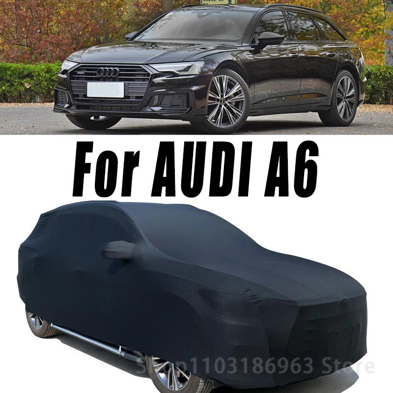 forAUDI A6 outdoor Elastic carcover Sunscreen heat insulation snowcover adustprevention wear-resistant anti-static