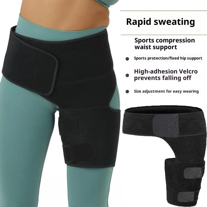 

New Sciatica Nerve Pain Relief Thigh Compression Brace For Hip Joints Arthritis Groin Wrap Brace Protector Belt Leg Warmers