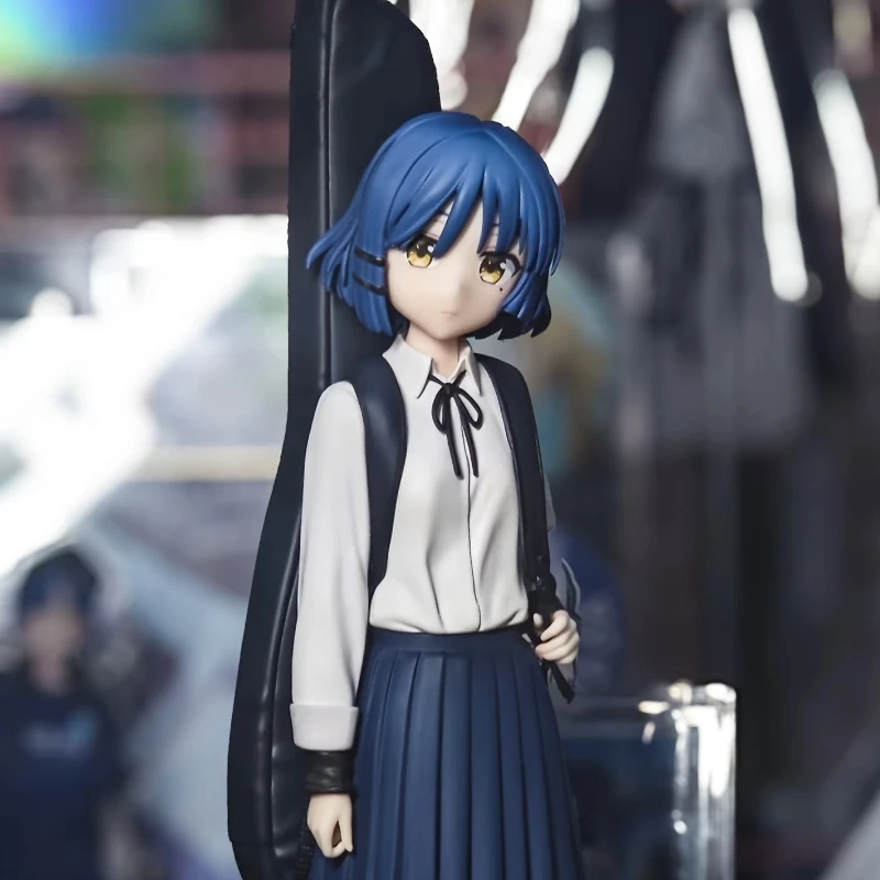 ฟิกเกอร์อนิเมะ โบชชิ เดอะ ร็อค ยามาดะ เรียว ขนาด 25 ซม. ชุดนักเรียน ยืน ของสะสม ตกแต่งโต๊ะทำงาน ของเล่น