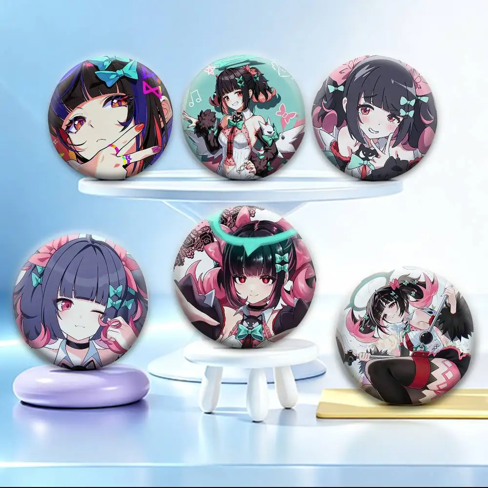 ZZZ Leader N-Nangong Yu AOD   Badges Creative Tinplate Button PinsBrooch Badge Clothes Backpack