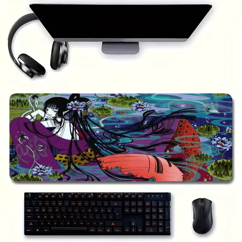 Ichihara Yuuko Manga XxxHOLiC Mousepad Non-slip Suitable For Office Computers Laptops E-sports Game Desk Mats XXL Keyboard
