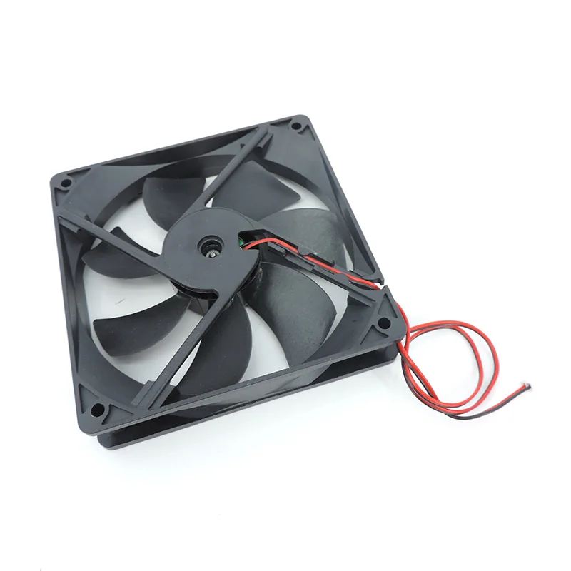 선풍기 DC 브러시리스 냉각 선풍기, PC 컴퓨터 케이스 쿨러, 120mm, 12cm, 12025 선풍기, 5V, 12V, 24V, 120mm x 120mm x 25mm, 120x120x25mm, 2 핀