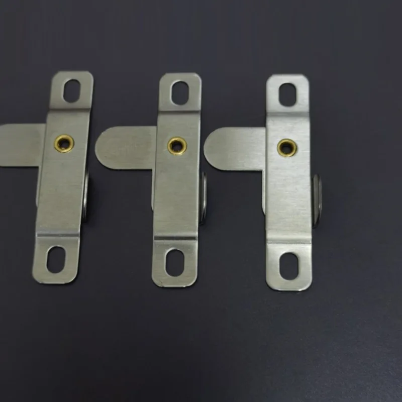 Aluminum Ceiling Light Buckle 304 Stainless Steel Buckle Lighting Hardware Accessories Stamping Parts Horizontal Opening Padlock