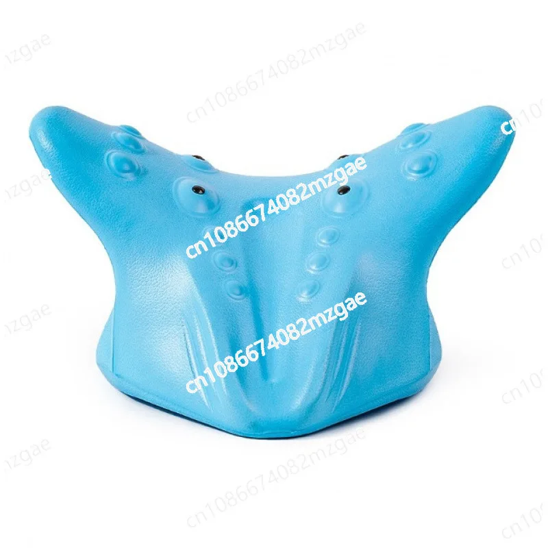 Cervical massage pillow, neck gravity shiatsu massager, stretching shoulder and neck traction orthosis