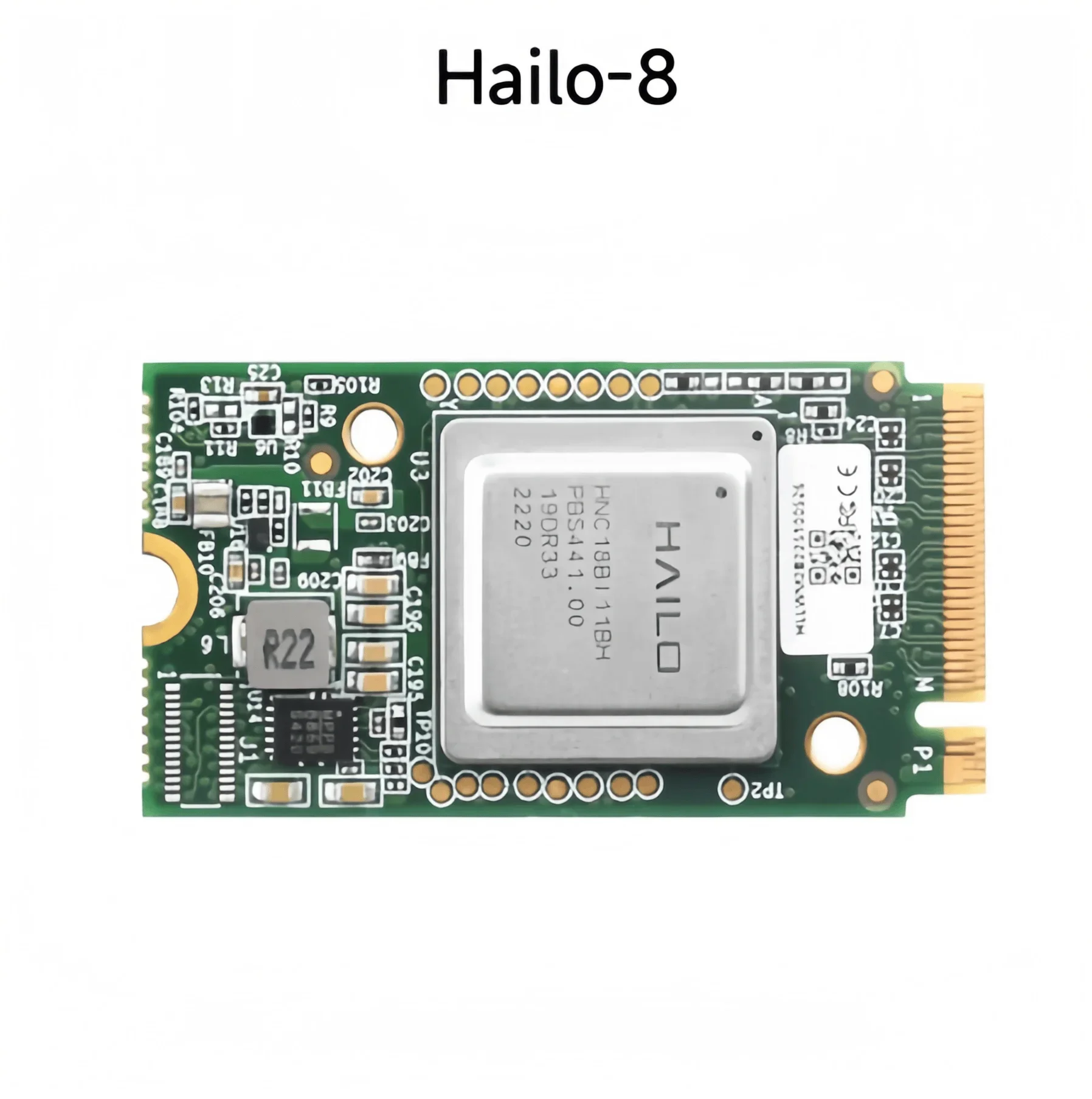 SmCpRaspberry Pi 5th Generation Hailo-8 Artificial Intelligence AI Kit M.2 Key M Interface 26TOPS Computing Power