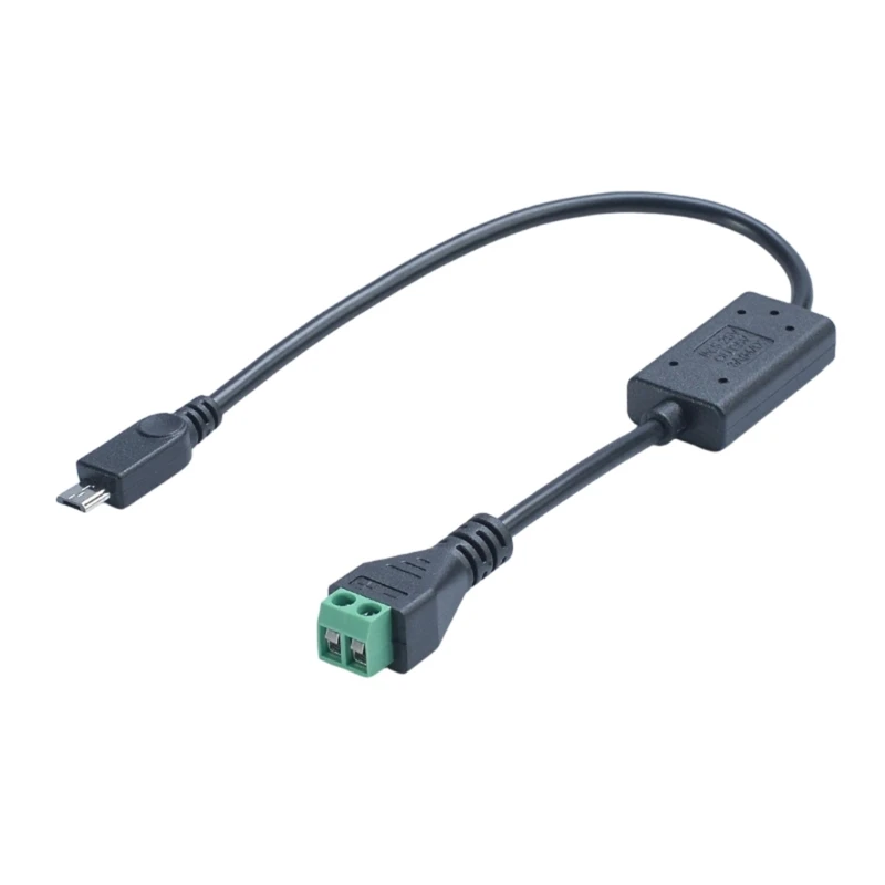 Multiple Protections DC5V 25V To USB 5Pin Converter Cable For Dashcams And Tablets 83CF