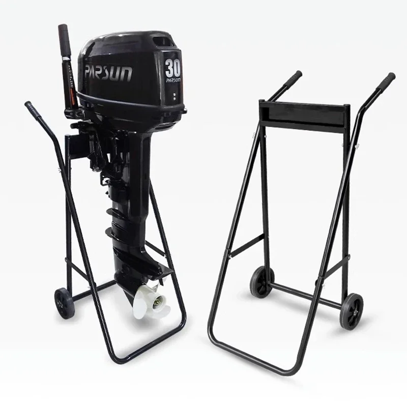 Outboard Motor Stand Portable Boat Motor Carrier Cart 130LBS Weight Capacity with 2 Wheels Applied On Various Occasions