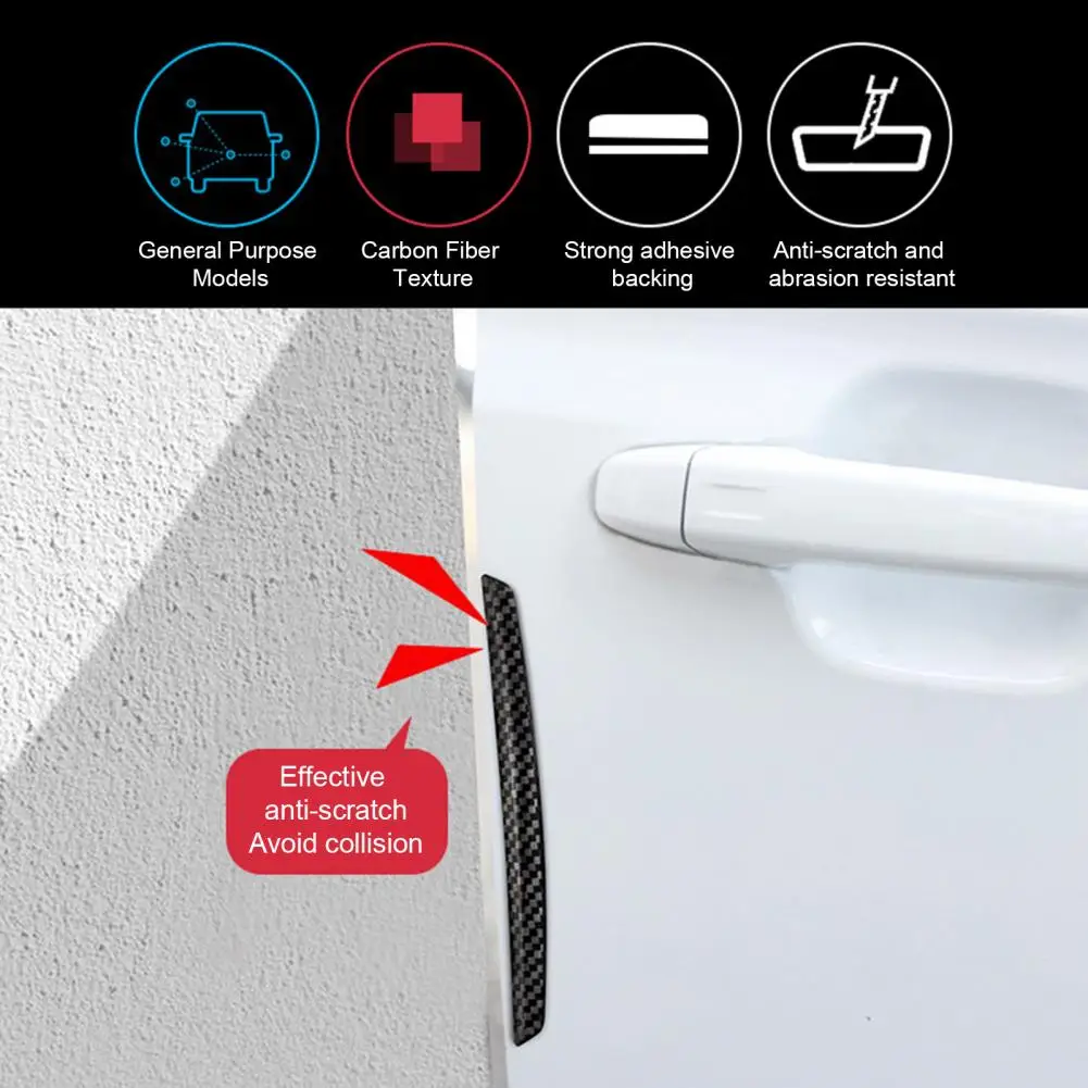 Pvc Door Edge Guard Heat-resistant Bumper Strip Premium Pvc Car Door Bumper Strip Set Anti-scratch Side Door Edge Protector