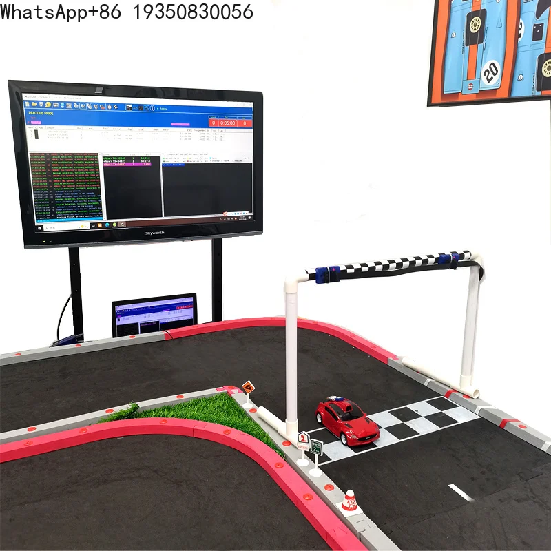 Timer Scoring System for 1/28 1/10 RC Cars All Scales Racing Live Timing Li-Po Battery Transponders