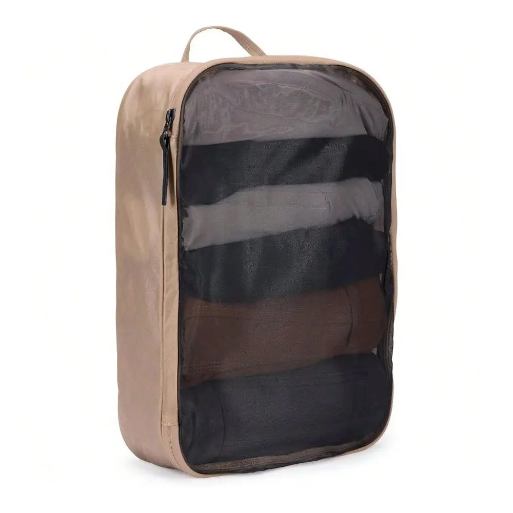 

Cube, Size Medium, Transparent Fabric, Organize Shirts, Pants, Sweaters, Easy To Pack