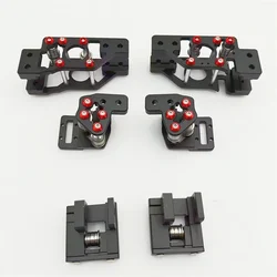 Funssor Voron Trident 3D printer parts aluminum alloy cnc 9mm belt conversion upgrade kit AB mount XY joint front idler set