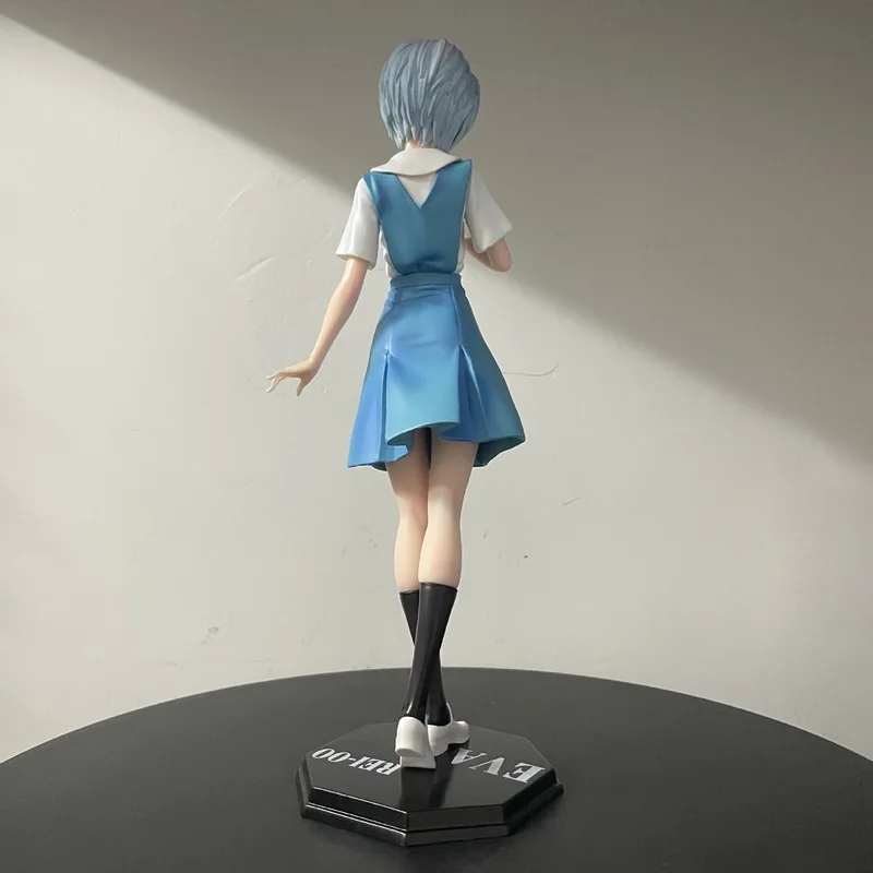 27cm Ayanami Rei Model Anime Action Figure Manga Figurine Doll Ornament Ayanami Rei Figuras GK Statue Toys Gift for Children