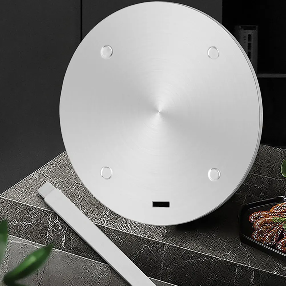 

Stainless Steel Induction Plate Thermal Guide Plate Cookware Converter Disk H Adapter Kitchen Utensils divided serving dish