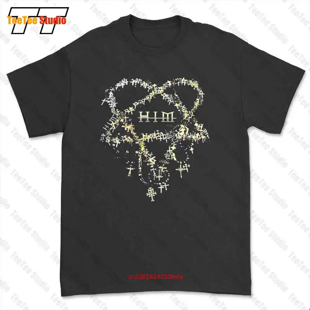 His Infernal Majesty Him Heartagram Adult 2010 Tour Ville Valo T-shirt Tee U1U7