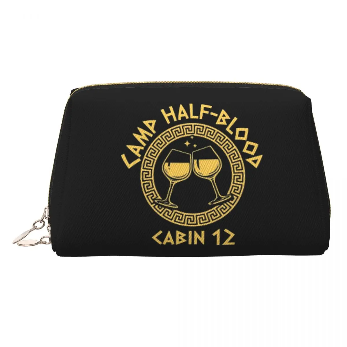 Camp Half-Blood Women Cosmetic Bag Travel Makeup Organizer Pouch Toiletry Storage Dopp Kit Case