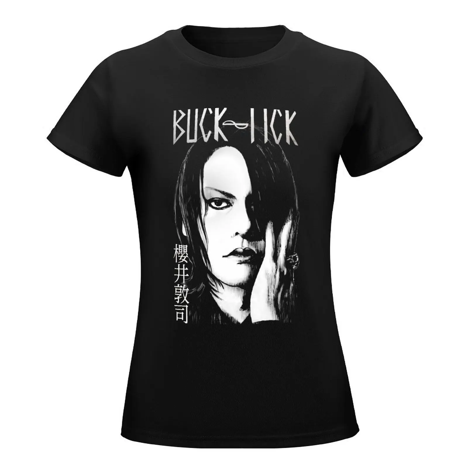 Buck-Tick Atsushi Sakurai T-Shirt blanks tees Womens clothing