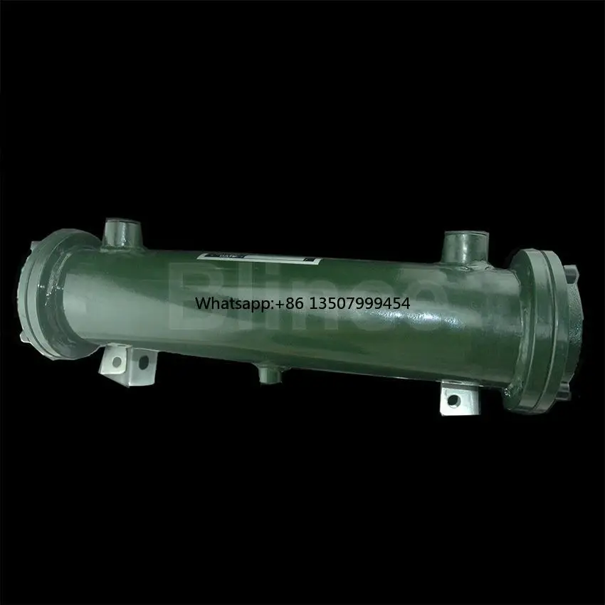 

Custom Transmission Oil Cooler Heat Exchanger DT Series Shell and Tube Copper Hydraulic Oil Cooler