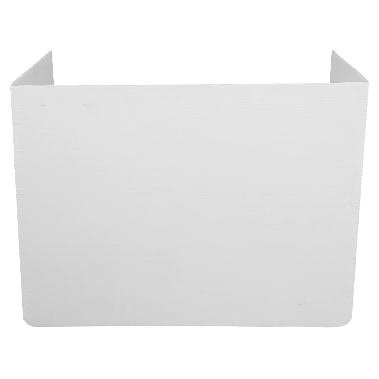 

Study Carrel Divider White - Desktop Privacy Screen for Students - Reusable Desk Partition Panel for Classroom Exam and Homework