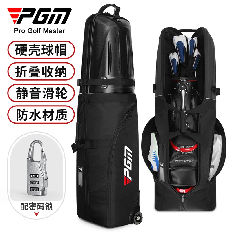 

PGM Golf Thickened Aviation Bag Men's & Women's Waterproof Airplane Shipping Bag Folding Protective Cover Travel Ball Bag HKB021