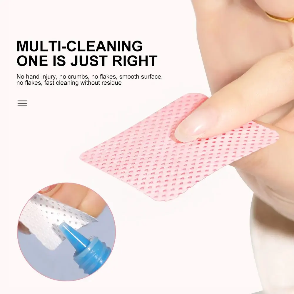 مزيل طلاء الأظافر للنساء والفتيات ، وسادات تنظيف الأظافر ، وسادات الأظافر غير المنسوجة ، وسادات صالون التجميل ، ومناديل #4