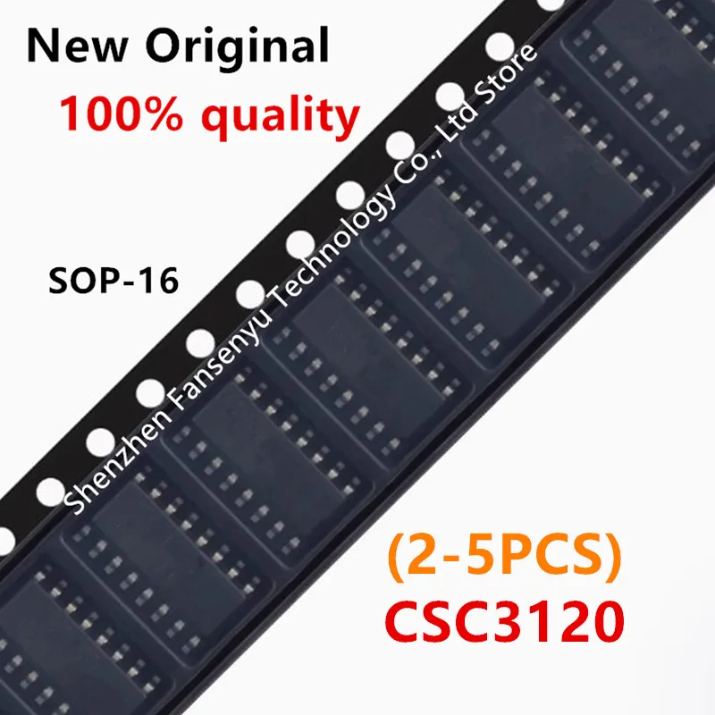 (2-5piece)100% New CSC3120 For Substitute IRS2092STRPBF IRS2092S sop-16 Chipset