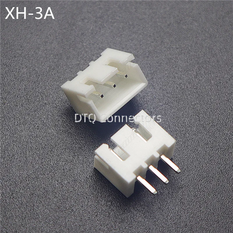 50pcs XH2.54mm 2/3/4/5/6/7/8/9/10/11/12/13/14/15/16pin JST Connector plug Male, Female, Crimps