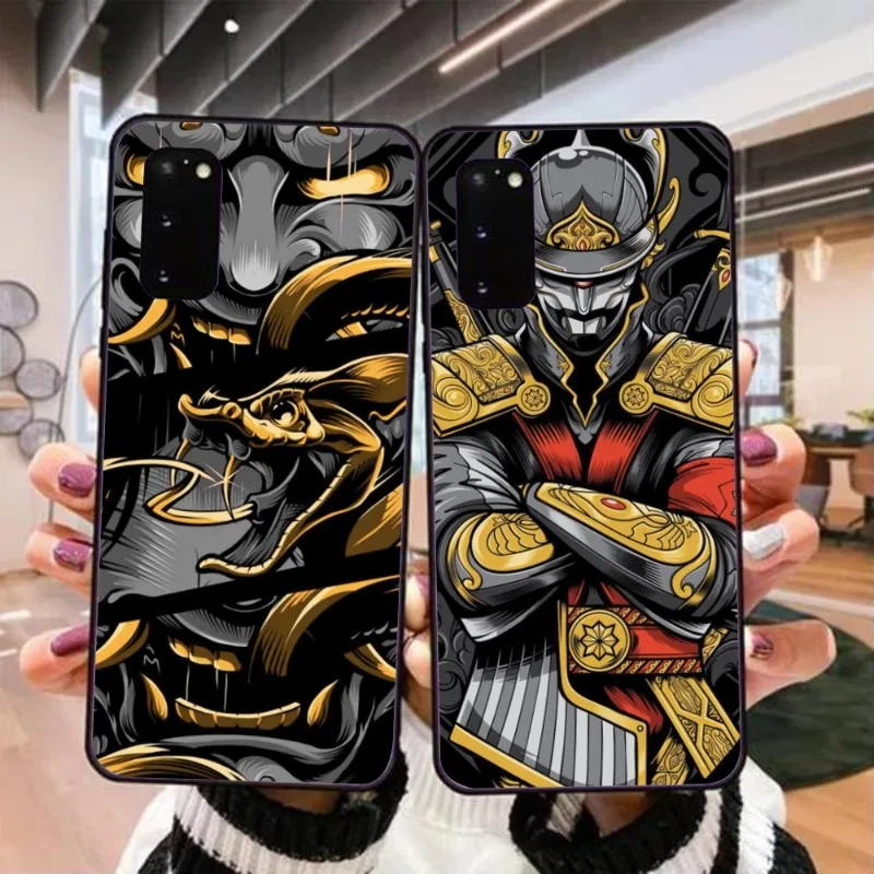 Ninja HANNYA Onimaru Phone Case for Realme GT 2 9i 8i 7i Pro X50 X2 C35 C21 C20 C11 C3 Black Soft Phone Cover Funda