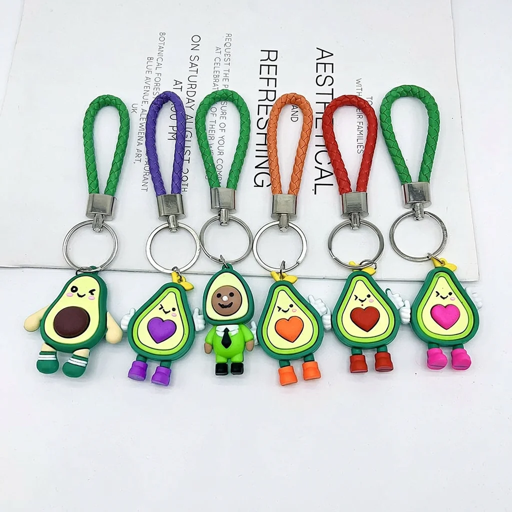 Key Chain Pendant Wear-resistant Wrist Strap Key Ring Car Key Organizer Fresh Aesthetic For Car Keys Backpacks Bags