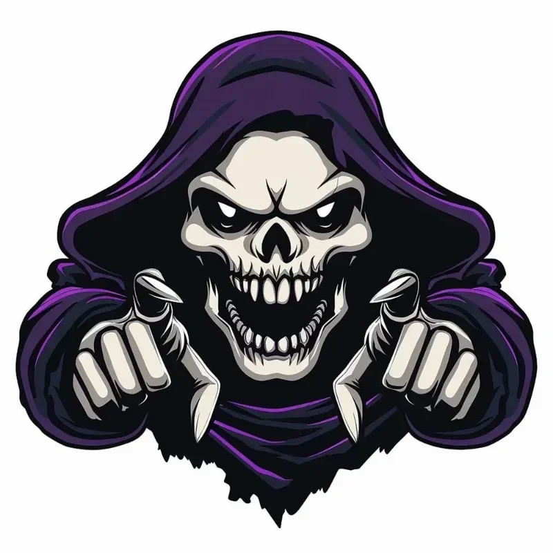 

Scary Ghost Face Car Stickers - Halloween Skull Decals for Motorcycle/Body Scratches"