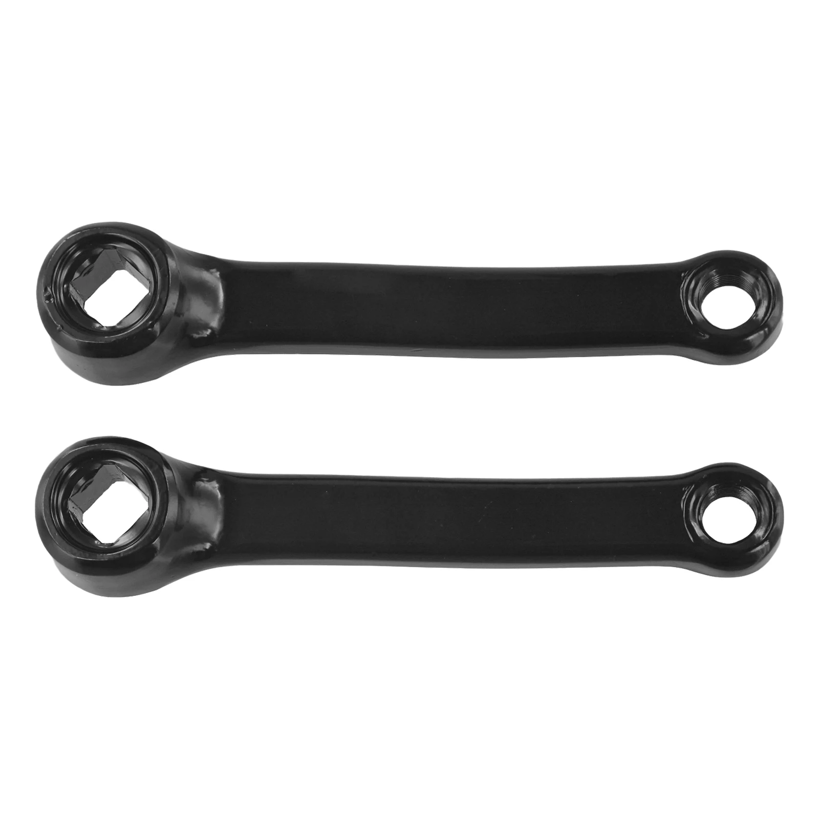 1/2 Stück 127mm Heimtrainer-Kurbel mit Vierkantloch Links/Rechts für Indoor-Sportfahrräder – Kurbelteile für Indoor-Sportfahrräder
