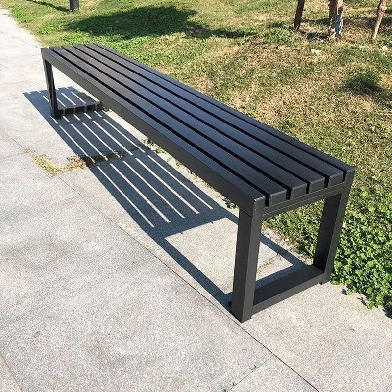 Park bench bench bench park chair outdoo row chair solid wood  row chair courtyard