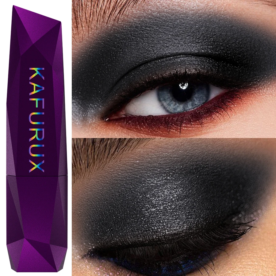 1PC black metallic eyeshadow stick shimmer waterproof glitter eye shadow Korean makeup for eye or lip cosmetic lipstick beauty