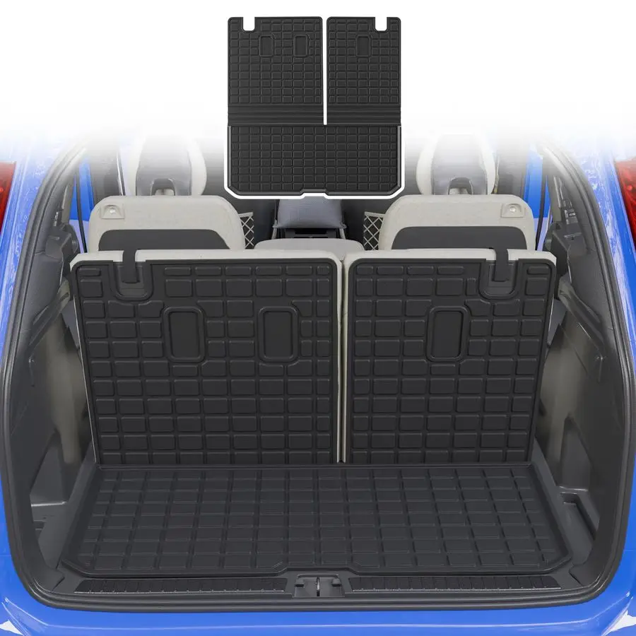 

Cargo Mat Compatible with 20162025 2026 Honda Pilot Trunk Mat Cargo Liner Trunk Liner TPE All Weather Back Seat Cover Protector